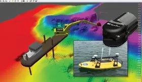 Sonar imaging for underwater visualitation